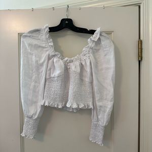 Faithfull the brand white top